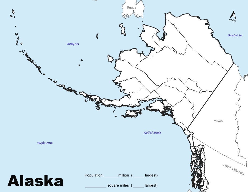 Alaska counties (no labels)